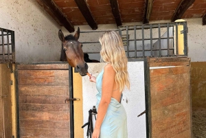 Salalah-Oman: Jazda konna arabską na plaży o zachodzie słońca