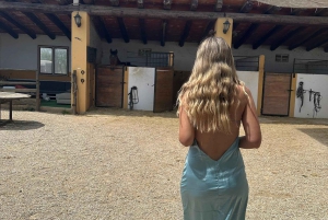 Salalah-Oman: Jazda konna arabską na plaży o zachodzie słońca