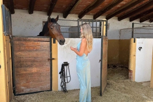 Salalah-Oman: Jazda konna arabską na plaży o zachodzie słońca