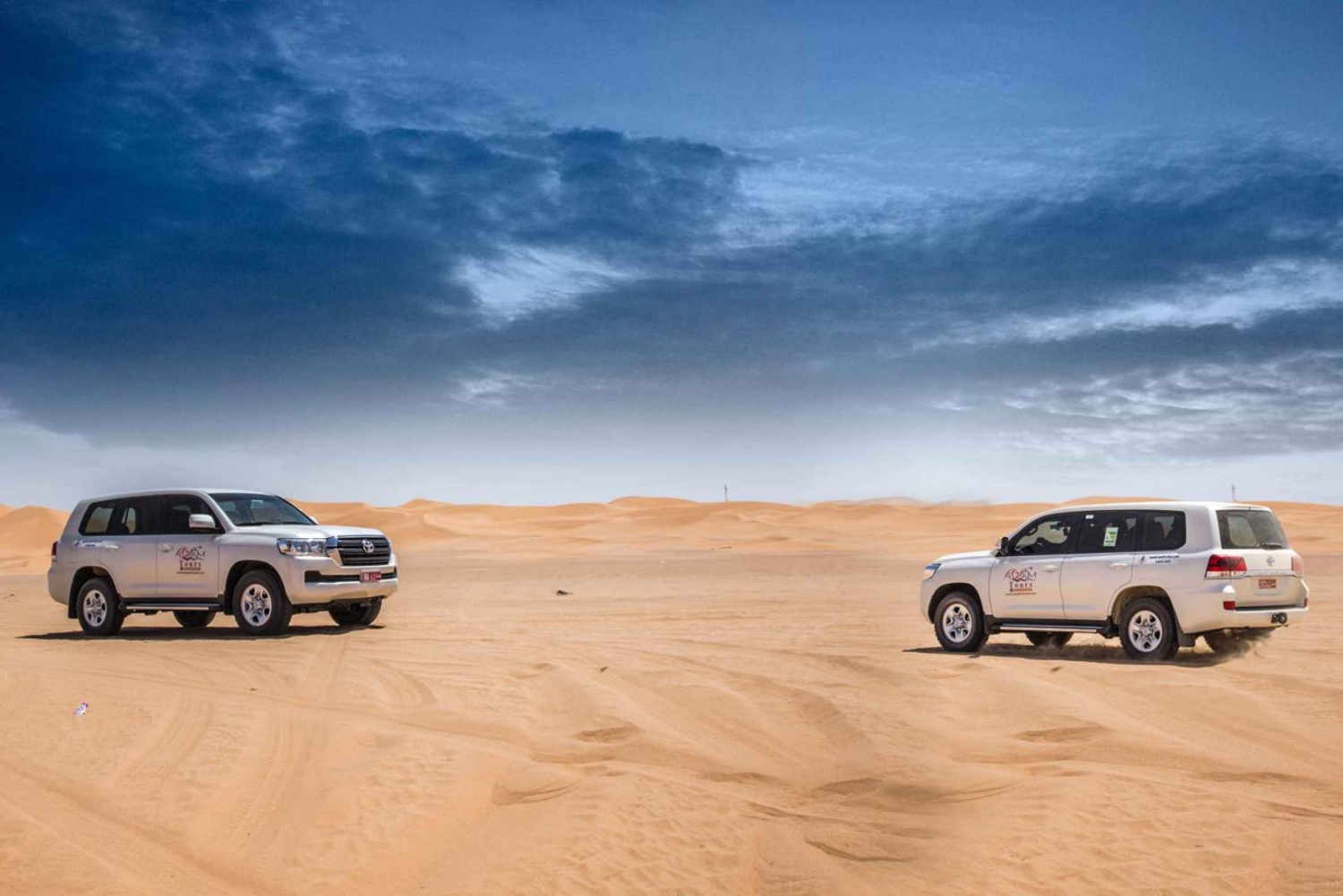 Zachód słońca na pustyni Empty Quarter - cały dzień z lunchem