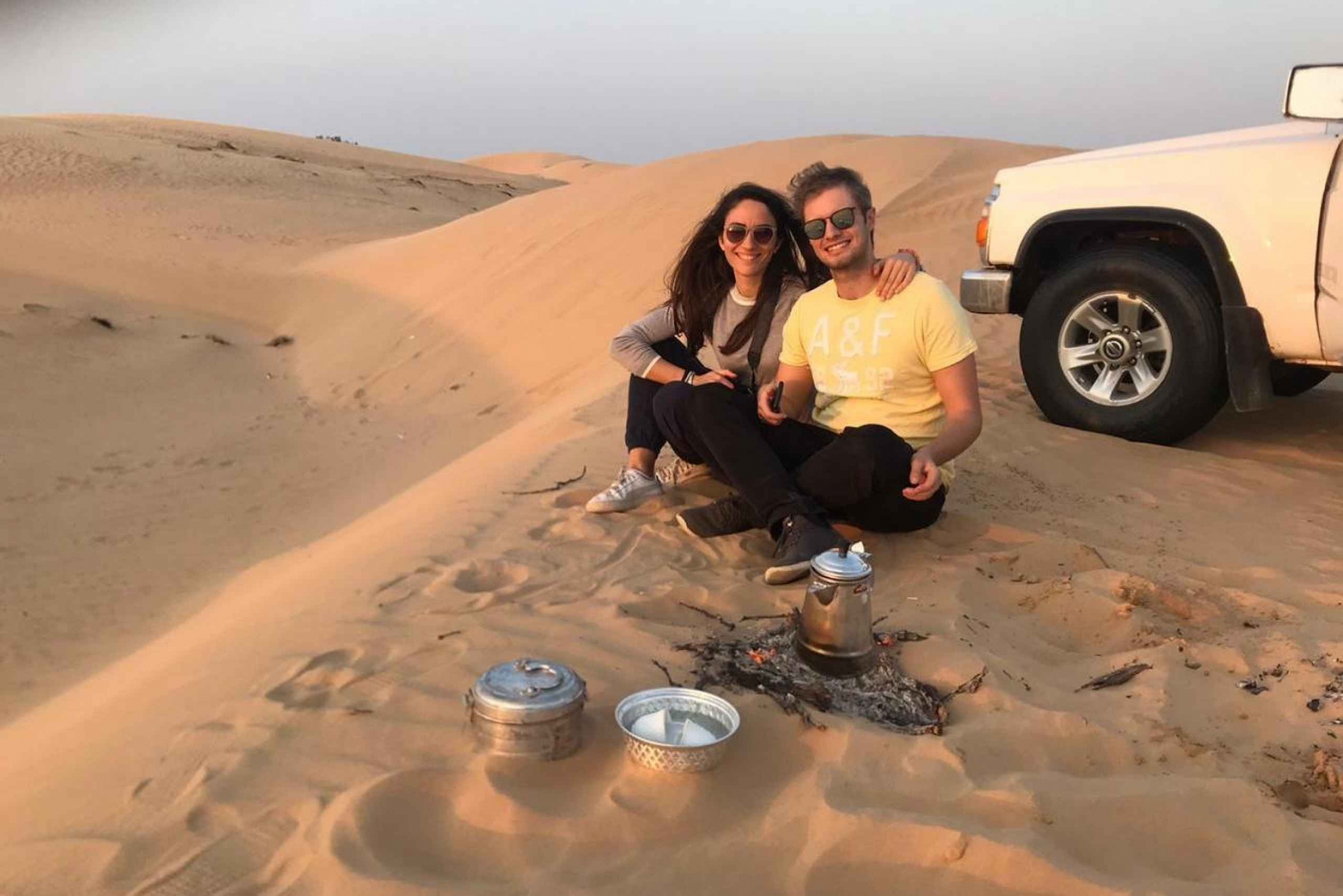 Visions of Dubai City Tour pikaveneellä ja Dubai Frame -kehyksellä