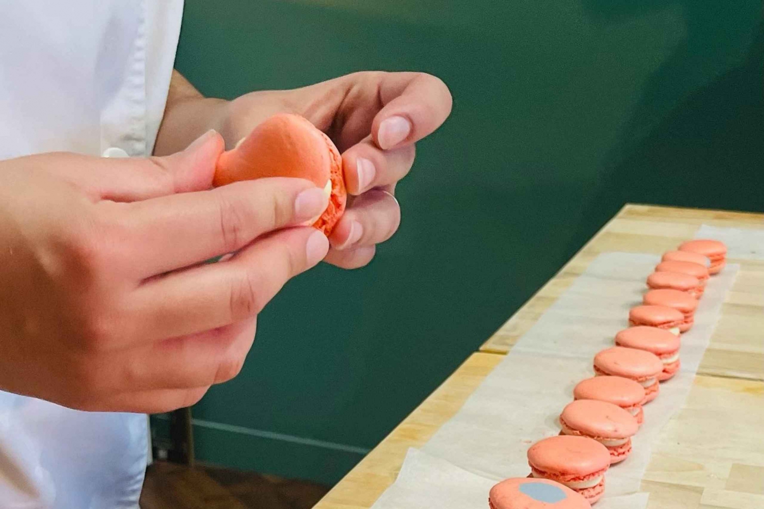 París: Clase culinaria de macarons franceses con un chef