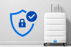 パリルーブル美術館近くの荷物預かり所