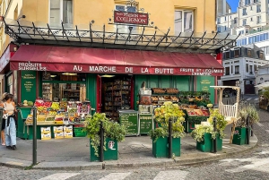 Paris: Montmartre Guidet spasertur med ost, vin og bakverk