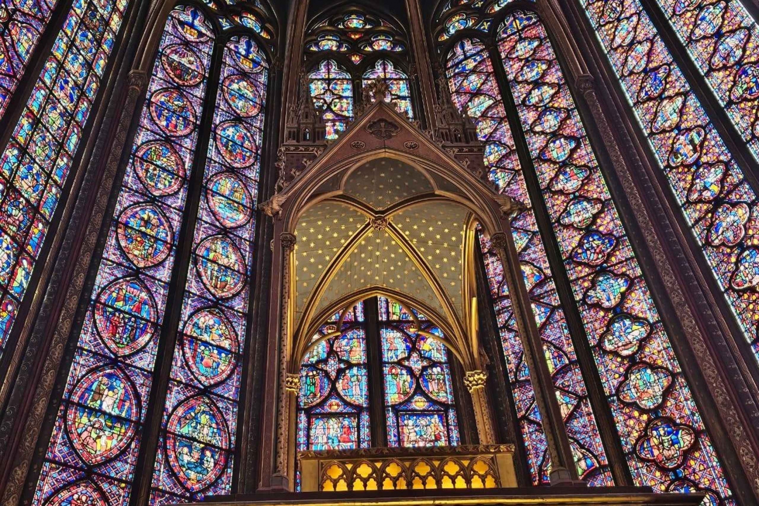 Paris: Notre-Dame utendørs tur med Sainte-Chapelle / Krypten.