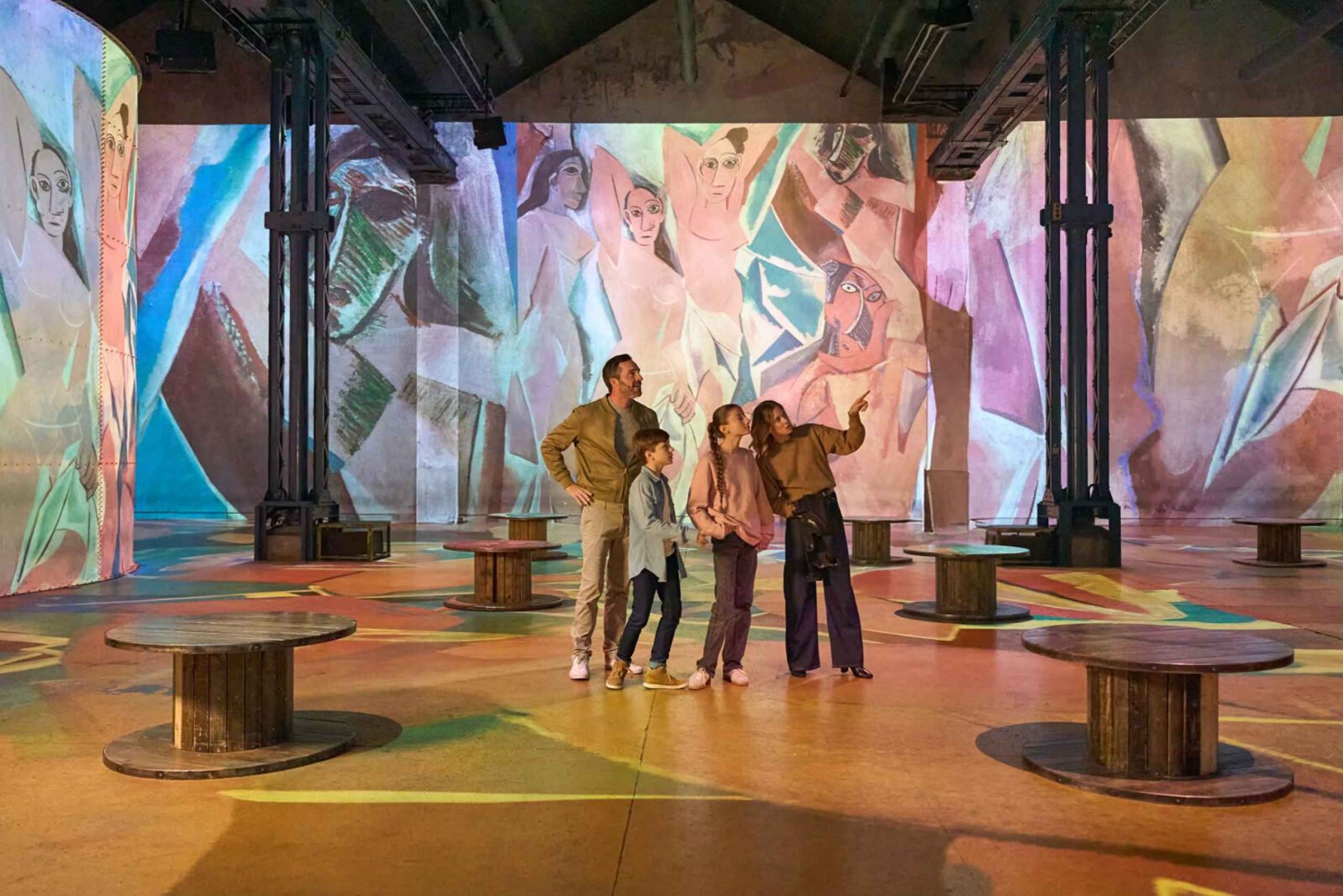 Paris: Bilhete de entrada para o Atelier des Lumières, Destino: Lua