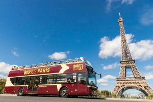 París: Tour en autobús turístico con paradas libres y crucero opcional