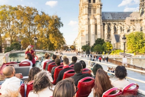 París: Tour en autobús turístico con paradas libres y crucero opcional