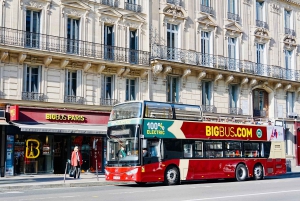 París: Tour en autobús turístico con paradas libres y crucero opcional