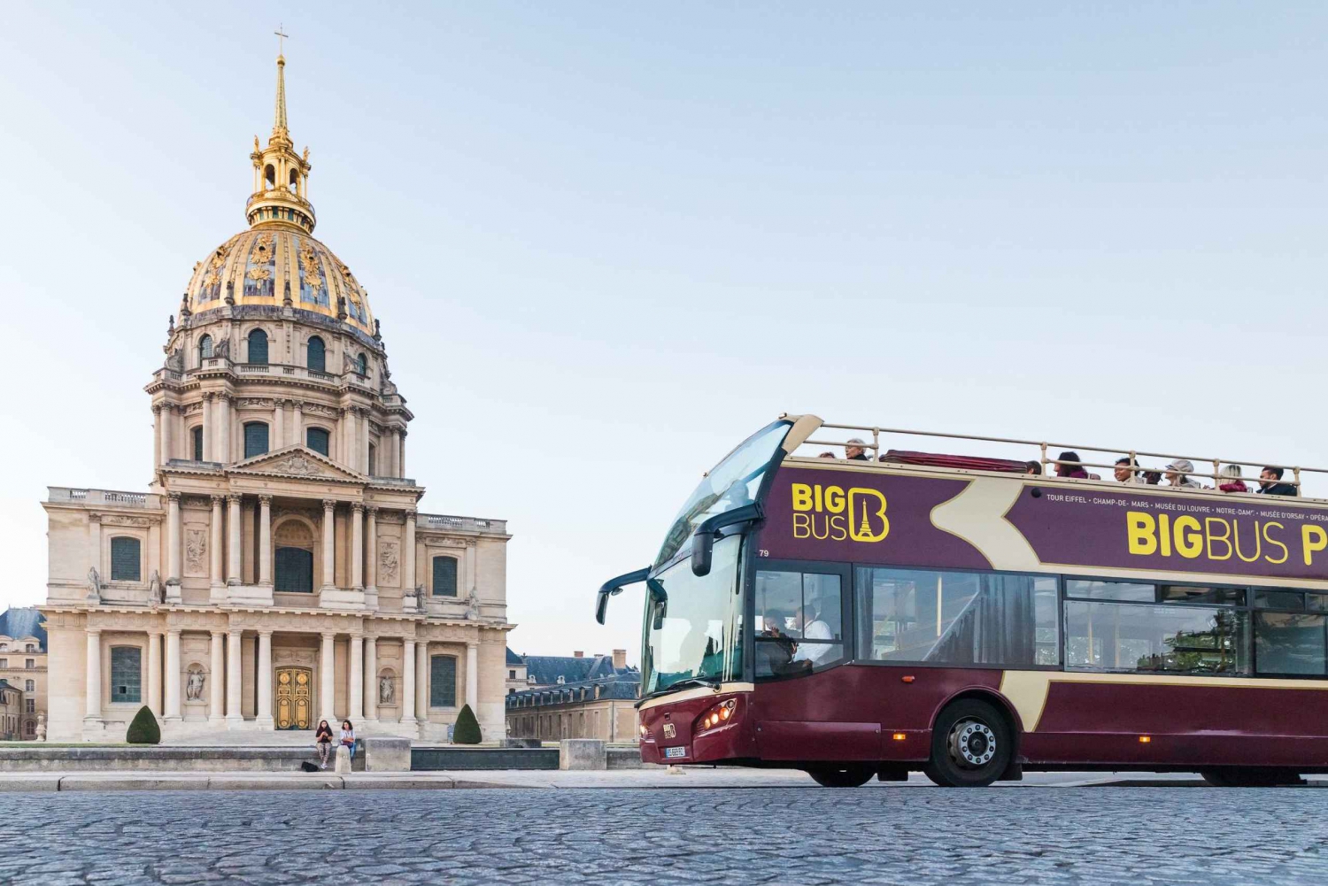 Parijs: hop-on-hop-off-tour met Big Bus en rondvaart op de Seine