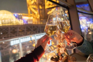Pariisi: Jouluillallinen samppanjan kera Eiffel-tornissa