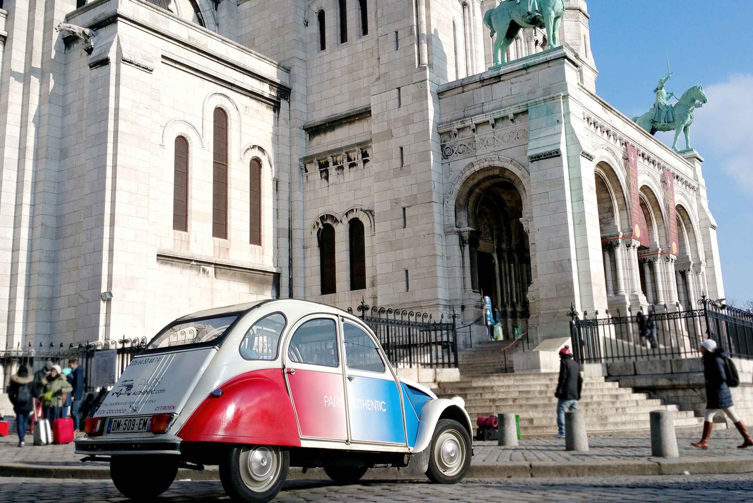 Paris: Rundvisning i klassiske seværdigheder med vintage Citroen 2CV