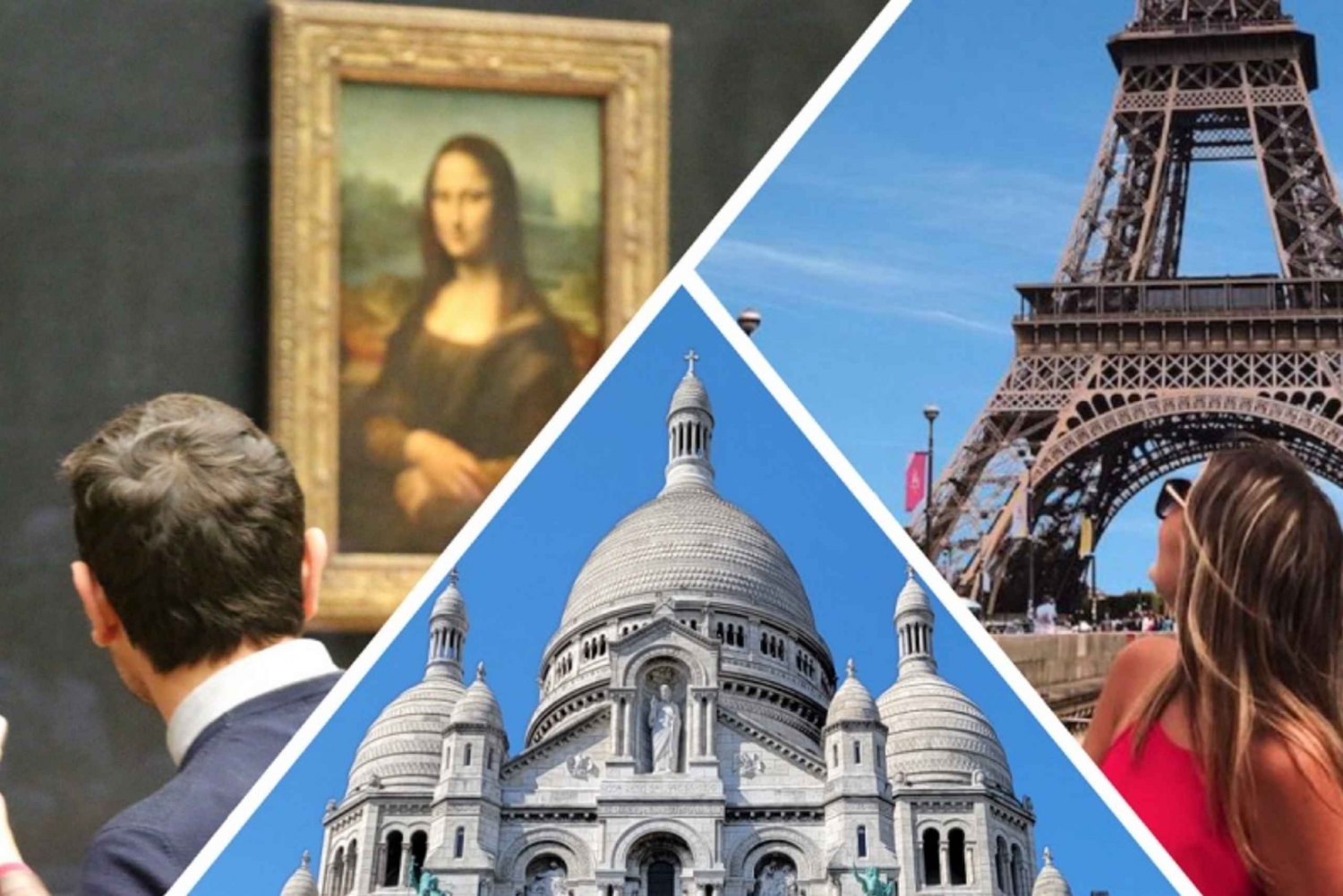 Parigi: tour di Montmartre, Notre-Dame e Louvre con crociera