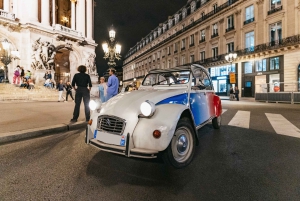 Paris: Discover Paris by Night in a Vintage Car with a Local
