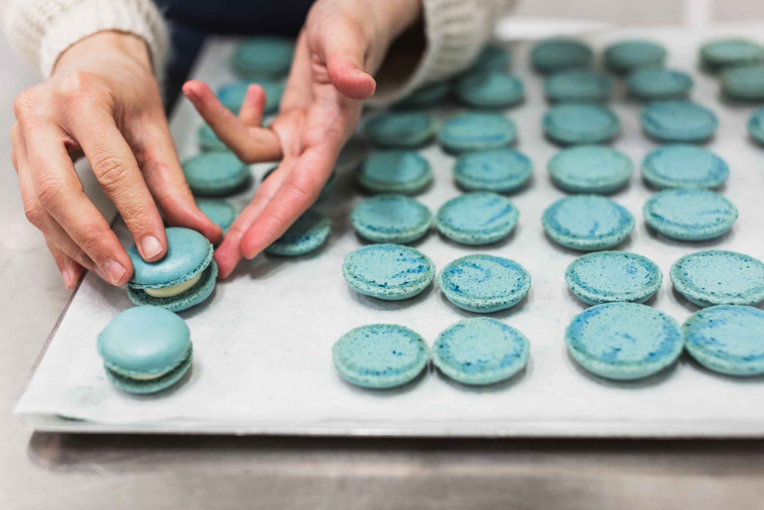 Parijs: Cursus Macaron bakken