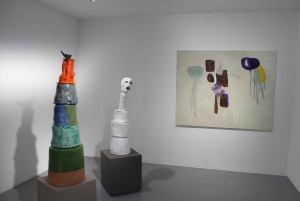 Paris: Marais Contemporary Art Galleries with an artist