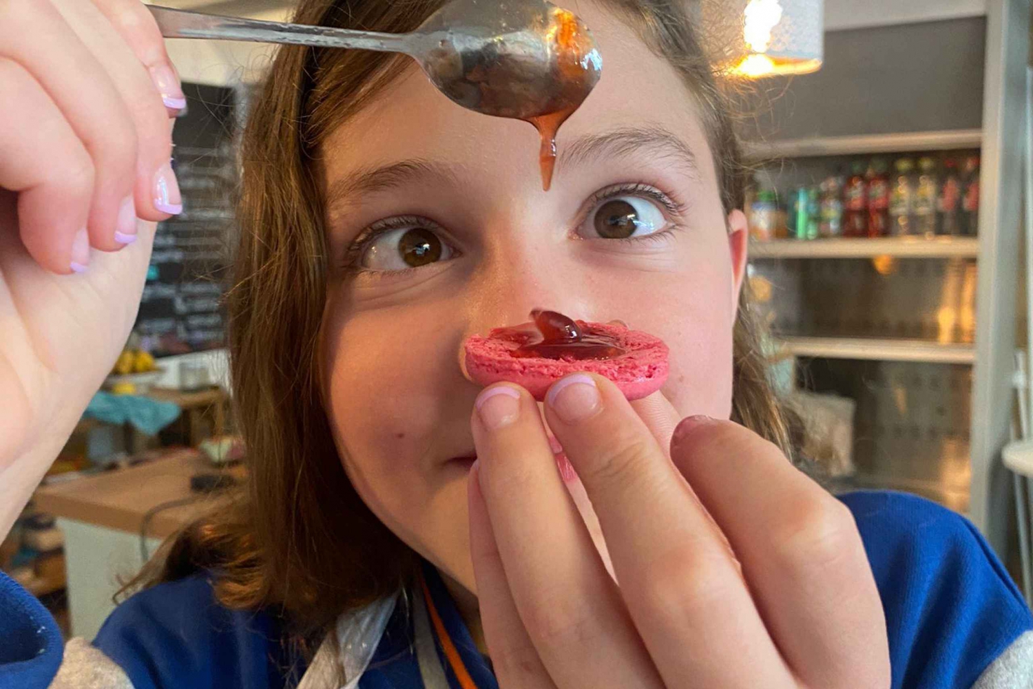 パリ親子で楽しむマカロン教室