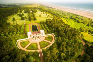 París: Excursión de un día guiada a los Sitios del Día D de Normandía con almuerzo