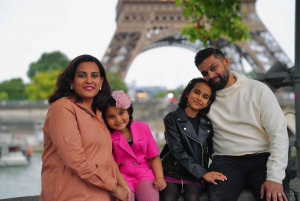 Paris: Professionel fotosession ved Eiffeltårnet