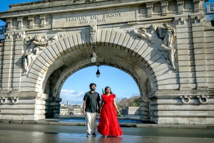 Париж: фотосессия вокруг Эйфелевой башни с 55 отредактированными фотографиями