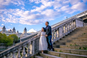 Париж: фотосессия вокруг Эйфелевой башни с 55 отредактированными фотографиями