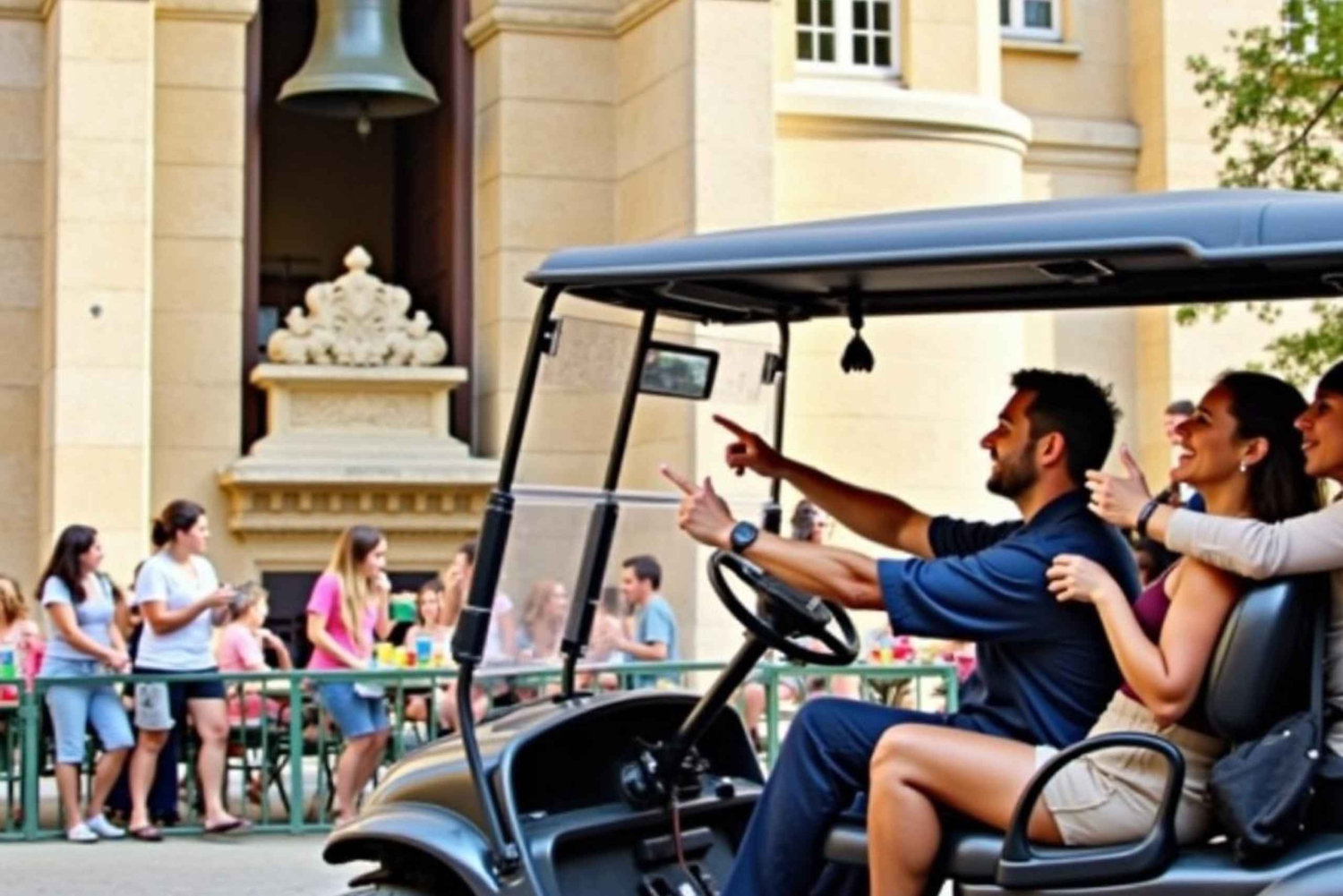 Paris: Privat golfvognstur med lokal guide