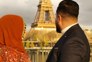Paris : séance photo professionnelle privée à la tour Eiffel