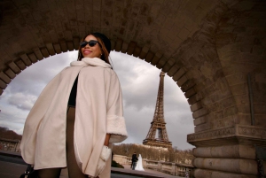 Paris : séance photo professionnelle privée à la tour Eiffel