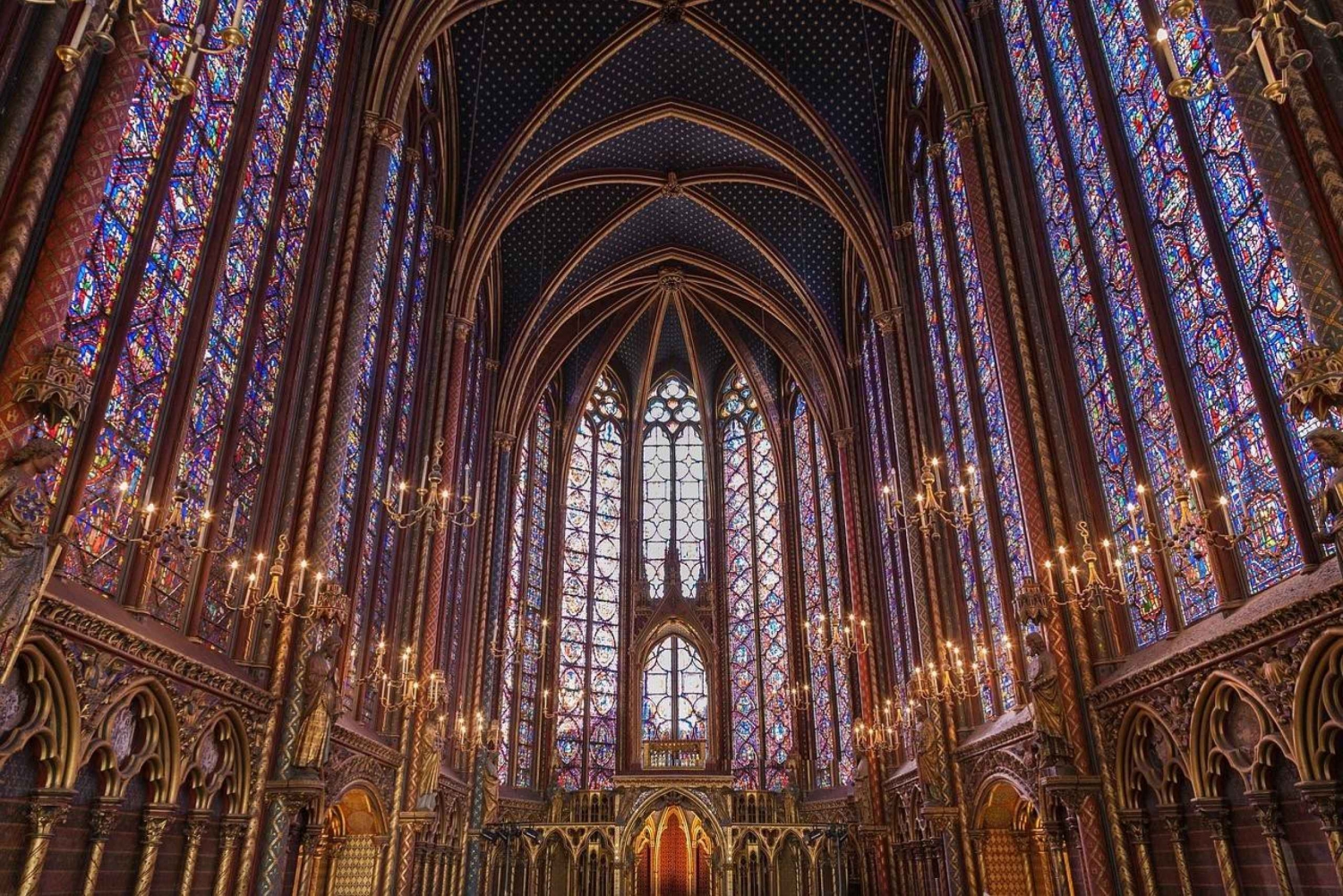 Paris: Sainte-Chapelle, Conciergerie, Notre Dame Guidet tur