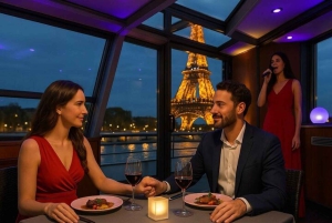 París: Cena en Crucero por el Sena con Música en Directo