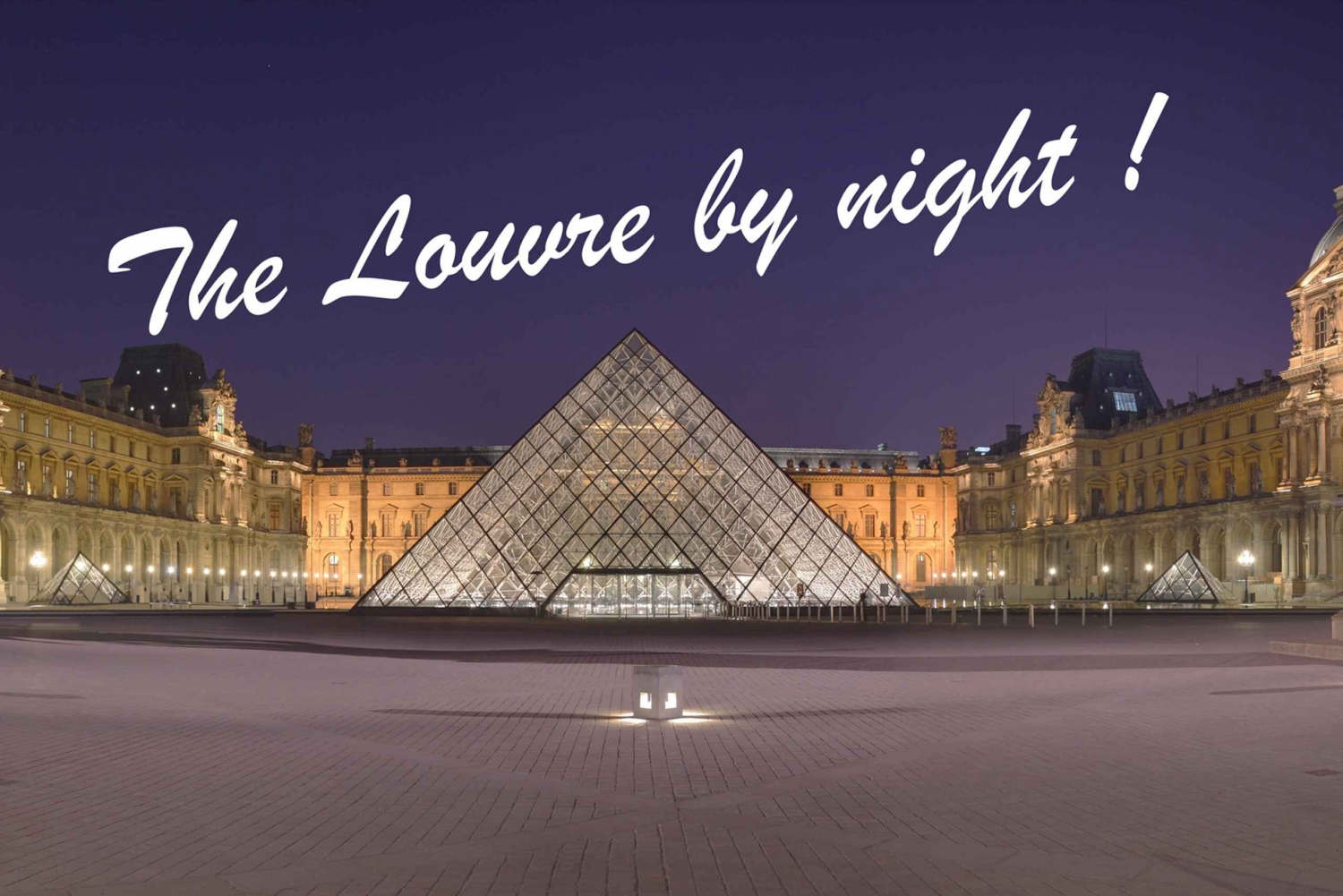 Visita guiada privada, o Louvre à noite!