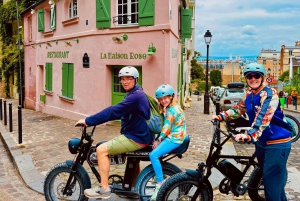 伝説のモンマルトル地区を電動自転車で訪れるセミプライベートツアーをご案内いたします。