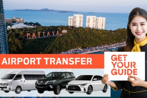 Pattaya: Private transfer from/to Suvarnabhumi Airport