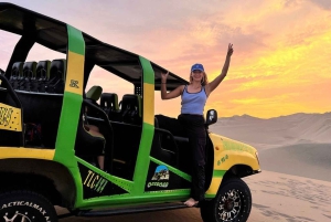 From Lima: Paracas and Huacachina Oasis Tour with Luxury Bus