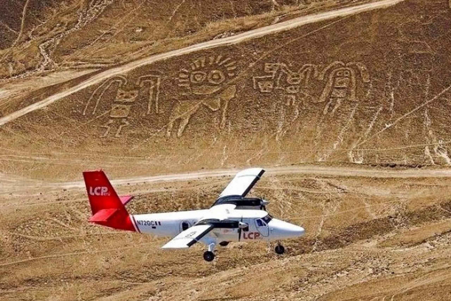 Lima: Nazca-linjene - Flytur fra Lima - Fly over geoglyfene