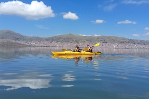 Puno: 2-day Uros Kayak Tour with Homestay at Amantani Island