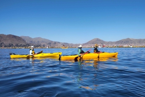 Puno: 2-day Uros Kayak Tour with Homestay at Amantani Island