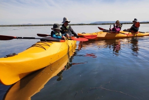 Puno: 2-day Uros Kayak Tour with Homestay at Amantani Island