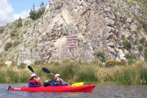 Puno: 2-day Uros Kayak Tour with Homestay at Amantani Island