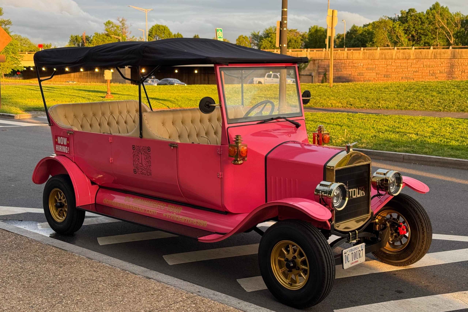 Philadelphie : visite guidée en voiture ancienne, de jour comme de nuit