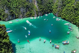 Phuket: Maya, Phi Phi och Bamboo Island med lunchbuffé