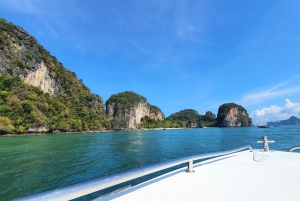 Phuket: Phi Phi Island Hopping dagsutflykt med snabb båt