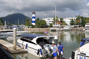 Phuket: Phi Phi Island Hopping dagsutflykt med snabb båt