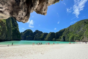 Phuket: Phi Phi Island Hopping dagsutflykt med snabb båt