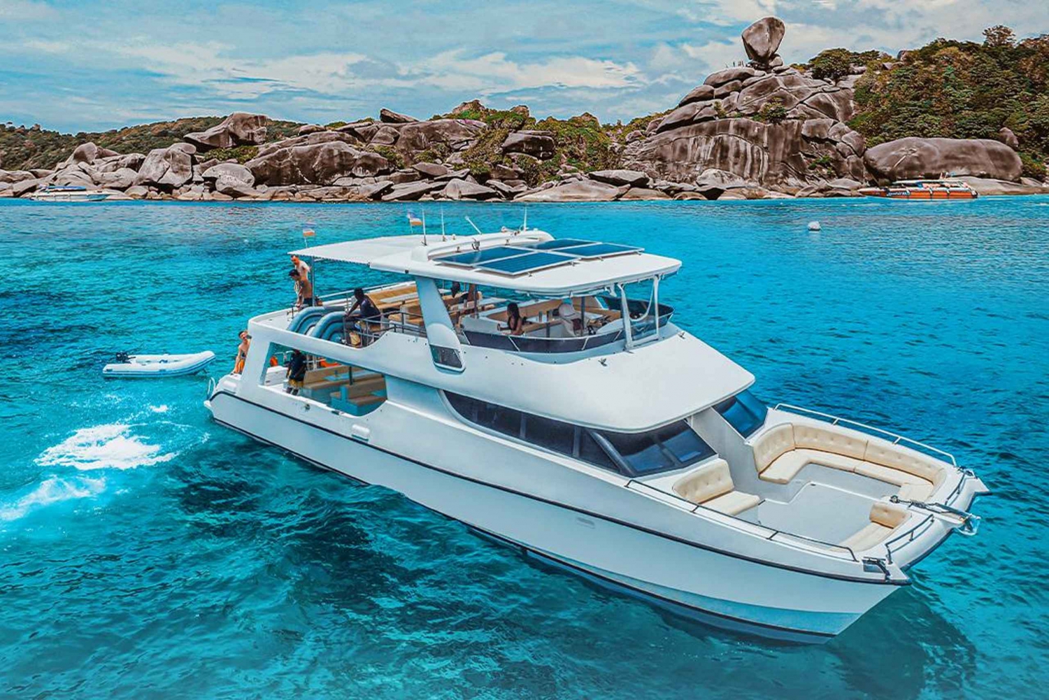 Phuket/Khao Lak: Viagem de catamarã às Ilhas Similan com almoço