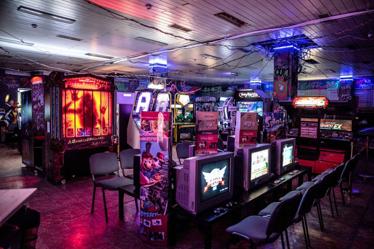 Cyber Arcade by Fun Arena i centrala Prag
