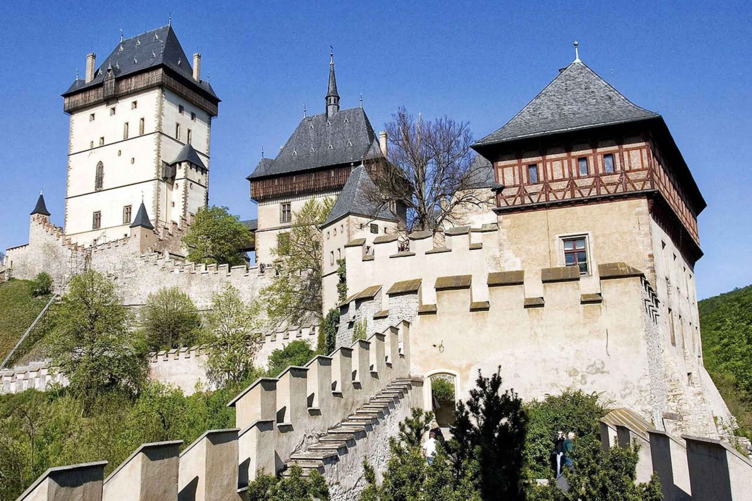 Von Prag aus: Halbtagestour zur Burg Karlstejn