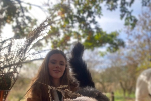 Ausritt zu Pferd in der Nähe von Prag