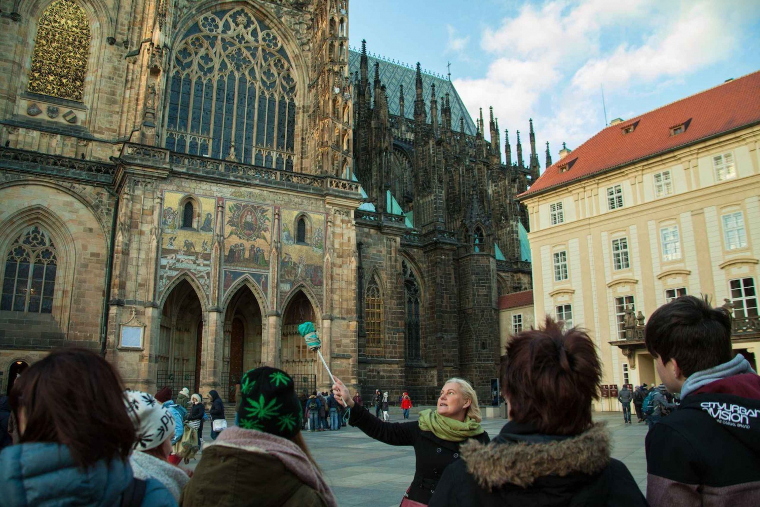 Praga: Excursión de 3 horas por la Ciudad Vieja y el Castillo de Praga en alemán