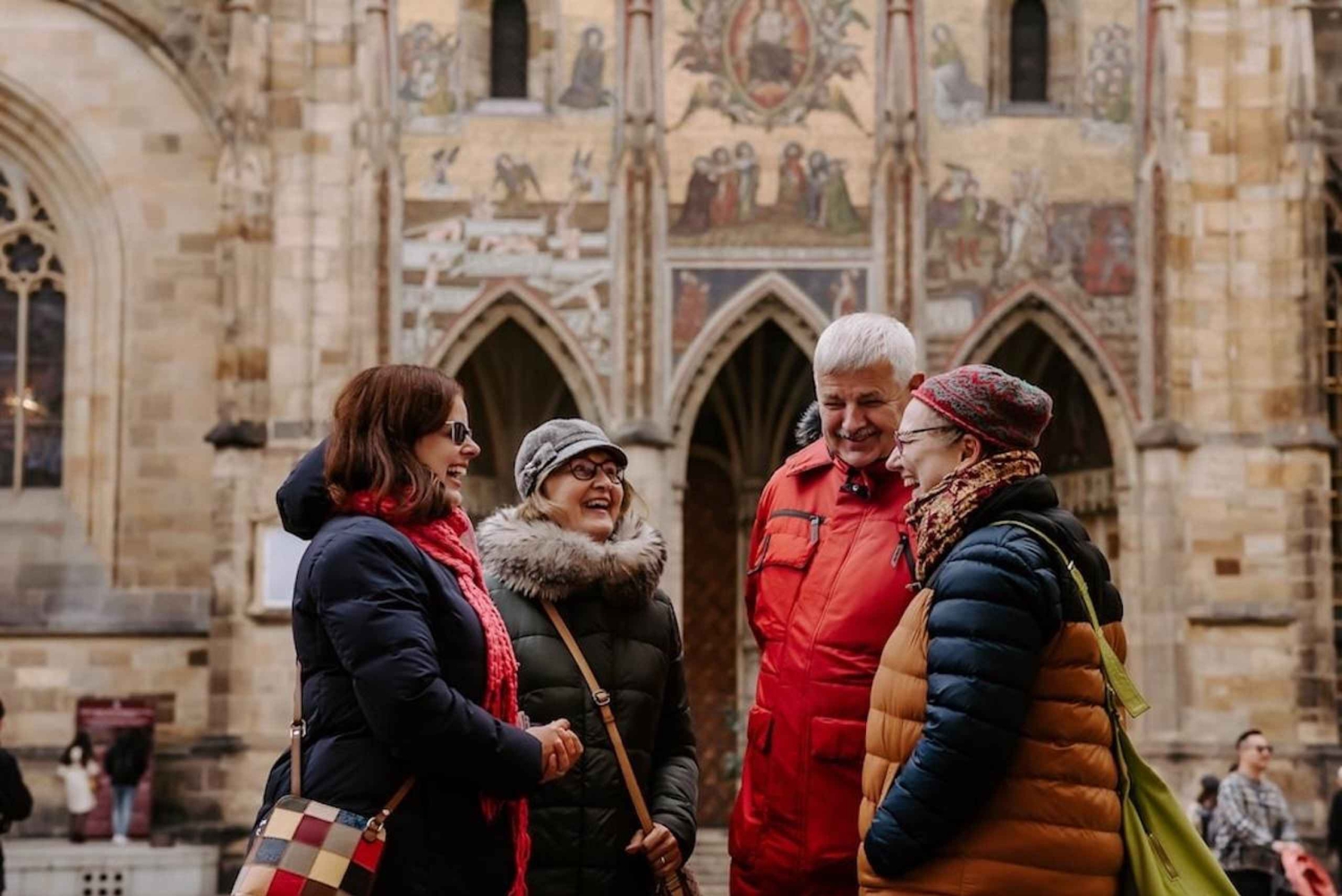 Prague : Visite privée de 3h du Château de Prague, entrée incluse.